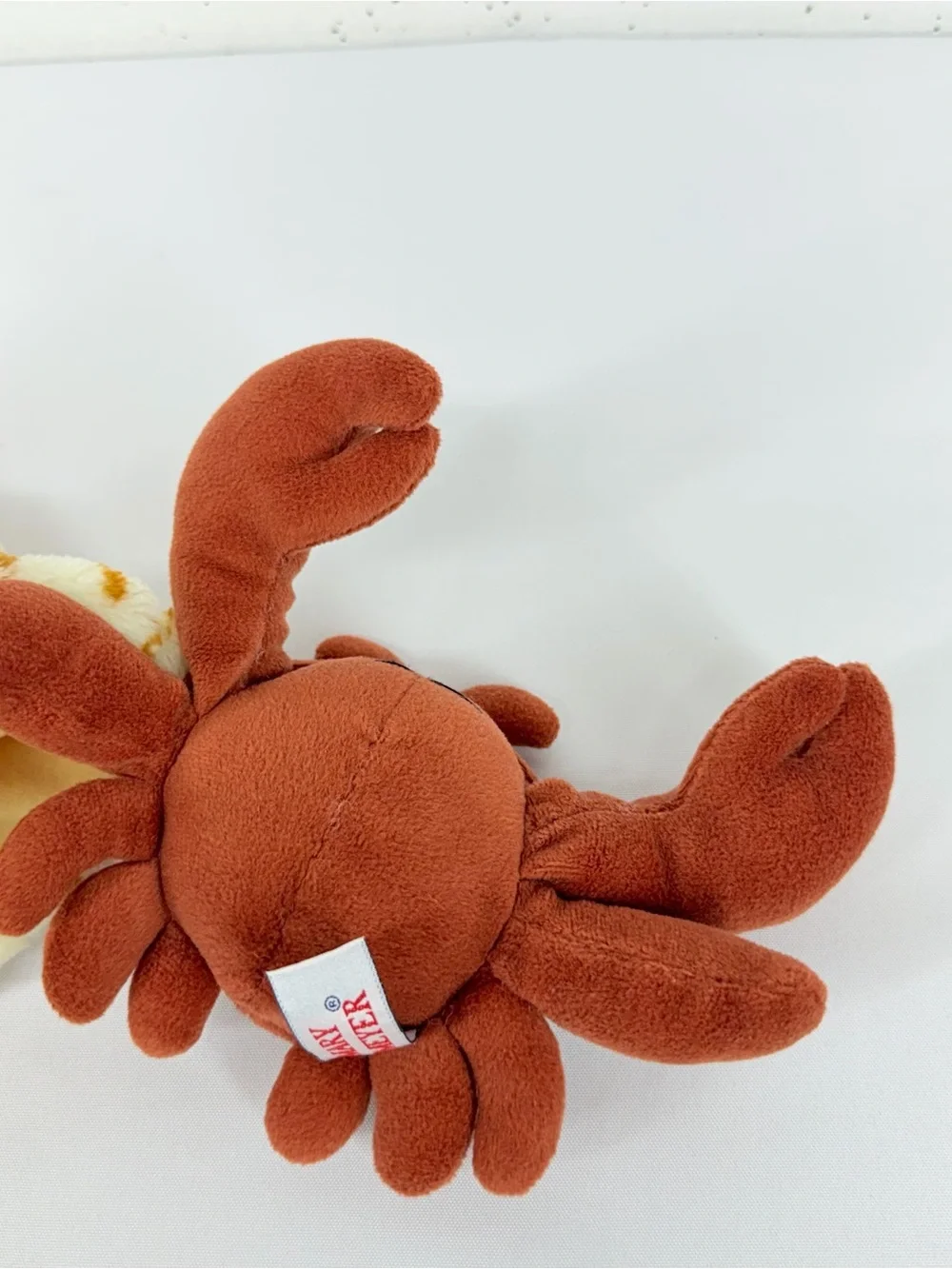 Mary Meyer Vintage 1993 Hermit Crab in Shell Plush Stuffed Animal